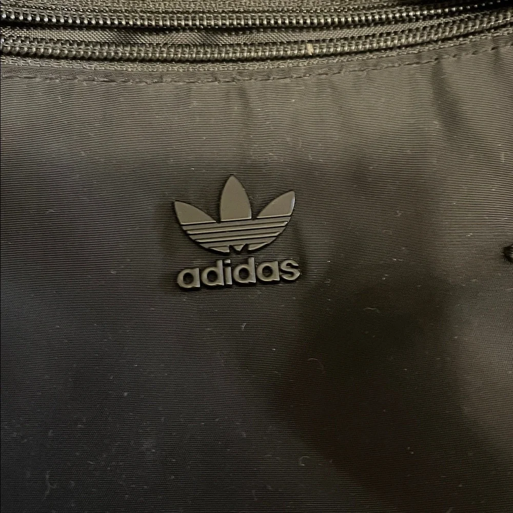 Adidas Black Crossbody Bag with Logo Strap - Picture 2 of 8